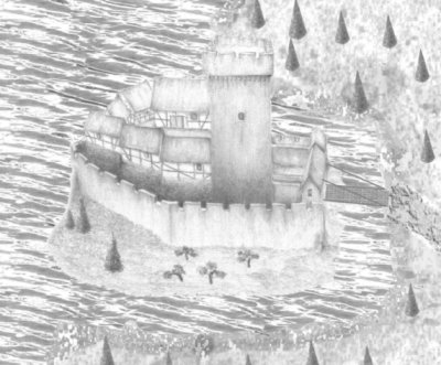 Wasserburg Travinianshall - im Ochsenwasser gelegen